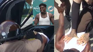 NFL star Tyreek Hills arrest video released by Miami Dade police [upl. by Zielsdorf621]