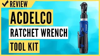 ACDelco ARW1209P G12 Series 12V Liion Cordless 38” 45 ftlbs Ratchet Wrench Tool Kit Review [upl. by Fredrick967]