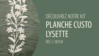 C00104  Planche Custo Lysette [upl. by Perni535]