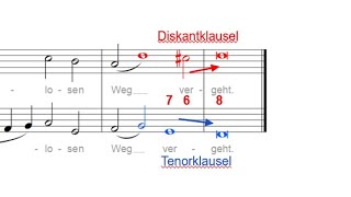 Zweistimmiger Kontrapunkt Kadenzen 1  Einführung [upl. by Bax662]