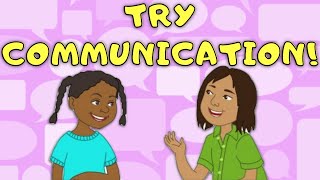 TRY COMMUNICATION  Kids Communication Song  Verbal Skills 1 [upl. by Negiam]