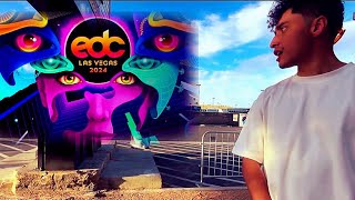 Planting the seeds 🌱 before they are snatched ❗️  EDC Las Vegas 2024 Street preaching [upl. by Leira]