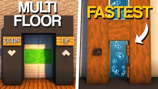 Minecraft 3 Working Elevator Tutorials [upl. by Stevenson623]