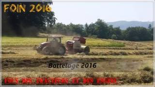 Bottelage avec le Case IH 110 Maxxum GOPROBOTTLAGE2016 [upl. by Hezekiah]