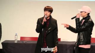 151208 GOT7 at Incheon Fansign  고백송 Confession Song [upl. by Akenna]