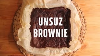 Unsuz Brownie Tarifi [upl. by Nosecyrb]