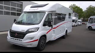 Sunlight Wohnmobil T69LC mit Hubbett 2021 Wohnmobil Teilintegrierter mit starkem Fiat Ducato [upl. by Anzovin]