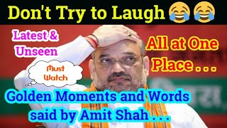 Amit Shah Golden Moments amp Words at One Place  Modi ji 24 ghanta Being Honest thedeshbhakt [upl. by Kcid]