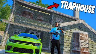 I Spent 24 Hours in The TRAP in GTA 5 RP [upl. by Rabjohn492]