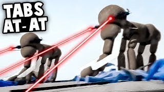 Star Wars ATAT In TABS Unit Editor is Going to be AMAZING Totally Accurate Battle Simulator [upl. by Akenal671]