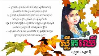 Sleuk Chheu Chark Mek by Sieng Dy ស្លឹកឈើចាកមែក [upl. by Hadwin358]