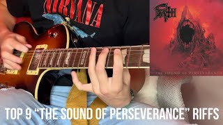 Top 9 “The Sound of Perseverance” Riffs [upl. by Seagraves]