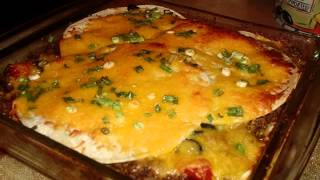 mexican lasagna recipe [upl. by Shaver585]