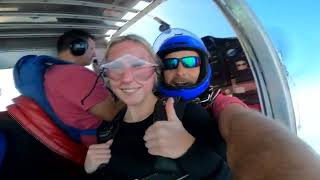 Charlotte  Skydive Amelia Island [upl. by Ahsilet]