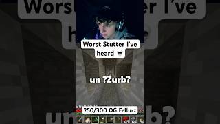 I Think Bro Stuttered 😭  shorts minecraft minecraftfunny [upl. by Llabmik148]