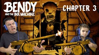 GOING TO GET THE TOMMY GUN Bendy And The Ink Machine Chapter 3 3 [upl. by Binky620]