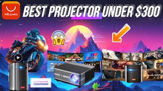 🌟✅¡Top 3 Best Projector Under 300 dollars🎁 🥇¡Best Projector Under 300 on ALIEXPRESS in 2024🚀😱 [upl. by Nevins]