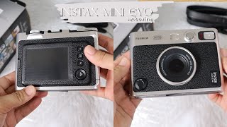 instax mini Evo  My first instax  Unboxing my dream camera  Best instant camera [upl. by Yetta]