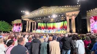 André Rieu  Sweet Caroline at Vrijthof Maastricht live concert 2024 [upl. by Akeyla]