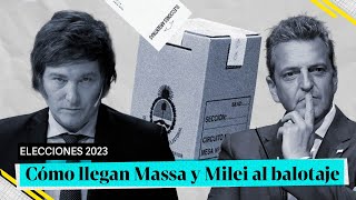 ENCUESTAS PARA EL BALOTAJE MASSA Y MILEI DEFINEN VOTO A VOTO [upl. by Harding]