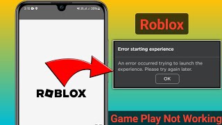 Roblox Error starting experience  An error occurred trying to launch the experience  Roblox Down [upl. by Shieh]