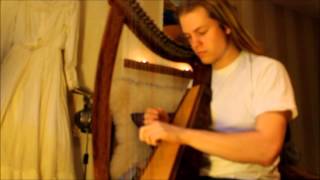 Emigration tunes Loreena McKennitt HARP COVER CELTIC [upl. by Reinold]