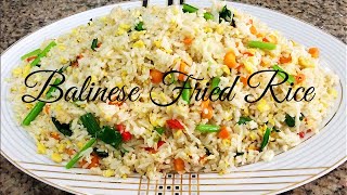 Balinese Fried Rice Nasi Goreng Bali [upl. by Oilenroc]