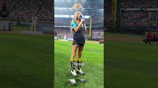 Ingrid Andress sings ‘worst National Anthem of all time’ at Home Run Derby Was Awful texas [upl. by Nibroc]