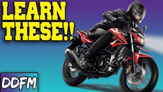 Motorcycle Tips And Tricks For The New Motorcycle Rider [upl. by Labina]