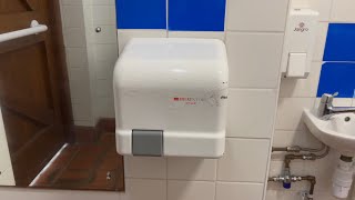 Anda Heatstore Hand Dryer at High Skellgate Public Toilets Ripon 🚼♿️🗝️ [upl. by Tyre]