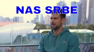 NOVAK DJOKOVIC intervju obilazi svet NAS SRBE MOŽETE novak djokovic [upl. by Ferris]