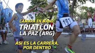 Cámara en mano así es el Triatlon La Paz por dentro [upl. by Lexa168]