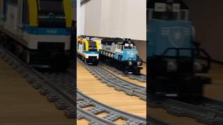 Lego train maersk 10219 lego freight train set 60336 city [upl. by Seerdi]