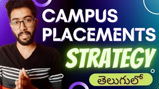 Campus placements strategy in telugu  Placements preparation tips  Vamsi Bhavani [upl. by Cattan]