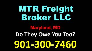 MTR Freight Broker LLC [upl. by Ytoc]