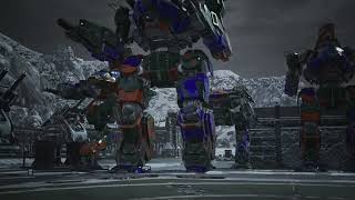 Lv95 Guard mission  MechWarrior 5 Mercenaries [upl. by Assiluj]