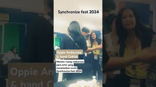 Oppie Andaresta amp COKLAT  Synchronize fest 2024 music zeemusiccompany WaveMusicIndia konser [upl. by Guimar495]