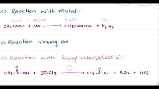 CARBOXYLIC ACID AND ITS DERIVATIVES [upl. by Ellebasi]