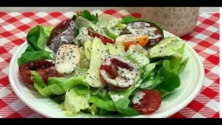 CREAMY POPPYSEED DRESSING RECIPE PERFECT FOR SPRING SALADS [upl. by Yecaw]