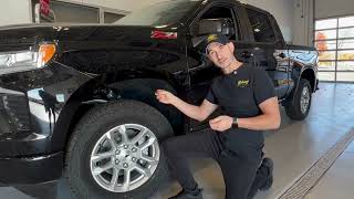 Auto Beat With Pete  Testing Tire Tread With A Penny automobile chevrolet dealership tires [upl. by Ralleigh]