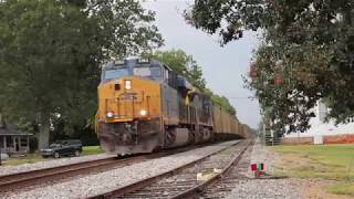 CSX Coal Train T32819 Ellenboro NC [upl. by Lajet]