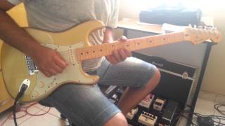 Fender deluxe custom shop gold pickups Abigail Ybarra [upl. by Golliner]