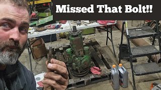 Did The Combine Hydrostatic Drive Fail John Deere 8820 Combine Repair [upl. by Bram556]