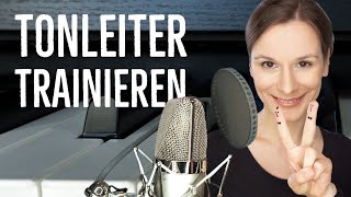 Tonleiter singen  2 EFFEKTIVE Gesangsübungen zum Mitsingen  singdude [upl. by Regni]