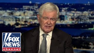 Newt Gingrich Kamala Harris isnt telling the truth [upl. by Euhsoj]