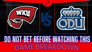 Western Kentucky vs Old Dominion Prediction and Picks  Famous Toastery Bowl Bets and Odds [upl. by Jonah]