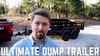 Ultimate Dump Trailer  MAXXD 6x12  Trailer Buying Tips Hauling Firewood Rock amp Round Bales [upl. by Nivart]