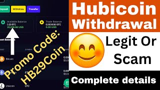 Hubicoincom Withdrawal Hubicoin Real or Fake Hubicoin Review Is Hubicoin Legit or Scam  029BTC [upl. by Aerbas163]