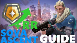 HOW TO RANKUP WITH SOVA ON ASCENT FULL GUIDE 2024 valorant [upl. by Dorelia]