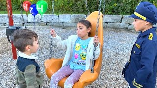 Heidi y Zidane aprenden importantes normas de comportamiento para los niños [upl. by Algar]